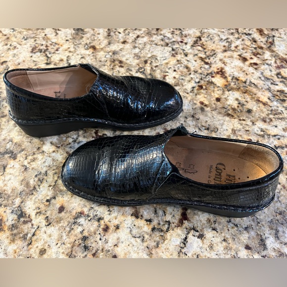 Finn comfort 38 women’s Black Patent Leather Loafers - Picture 2 of 5